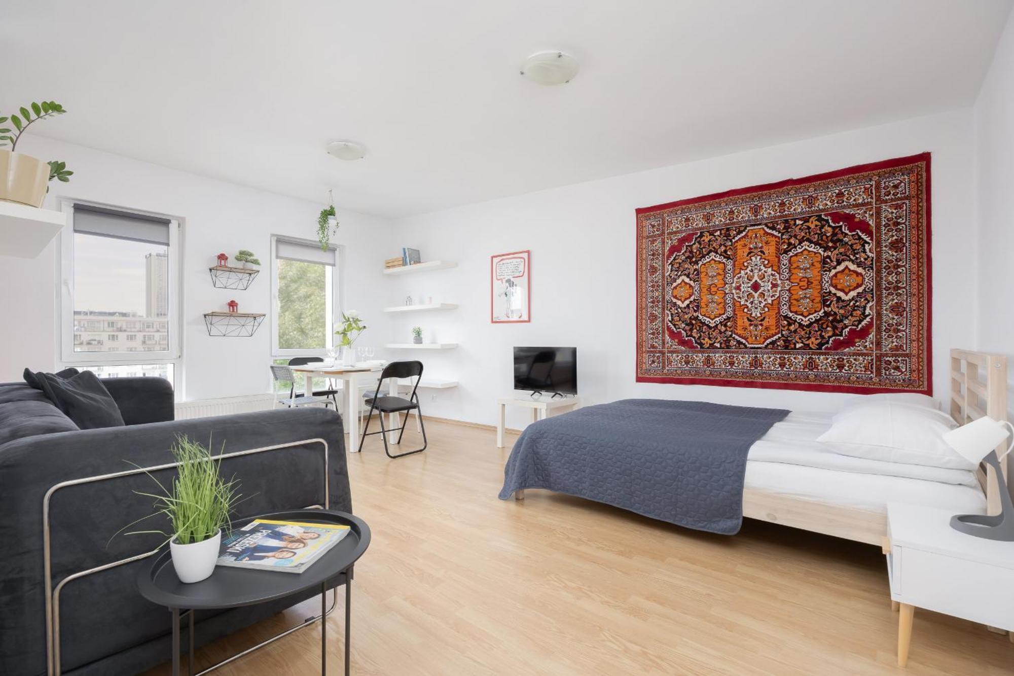Rodzinne Studio Dla 4 Osob W Centrum Warszawy By Noclegi Renters Varsovie Extérieur photo